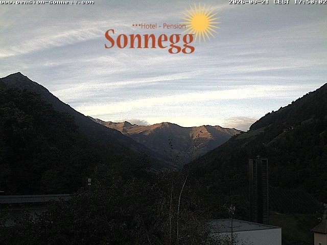 Archiv Foto Webcam Saltaus bei Meran: Hotel Sonnegg