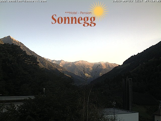 Archiv Foto Webcam Saltaus bei Meran: Hotel Sonnegg