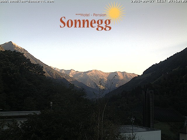Archiv Foto Webcam Saltaus bei Meran: Hotel Sonnegg