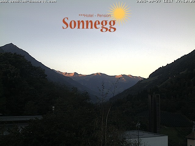 Archiv Foto Webcam Saltaus bei Meran: Hotel Sonnegg