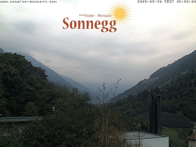 Archiv Foto Webcam Saltaus bei Meran: Hotel Sonnegg