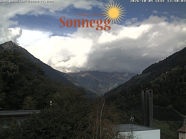 Archived image Webcam Saltaus near Merano/Meran, South Tyrol