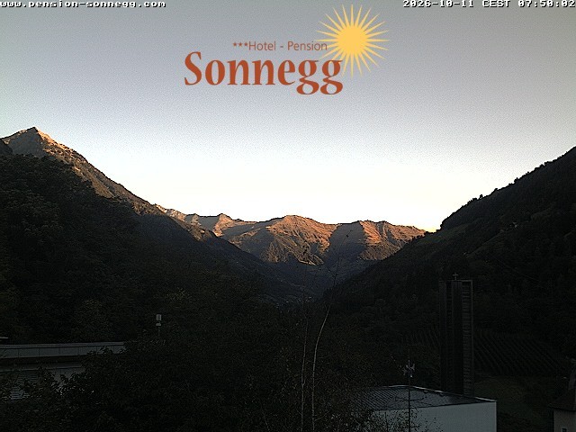 Archiv Foto Webcam Saltaus bei Meran: Hotel Sonnegg