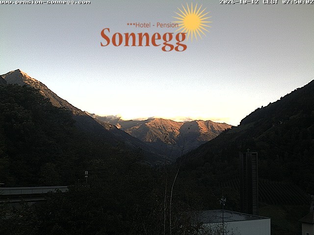 Archiv Foto Webcam Saltaus bei Meran: Hotel Sonnegg