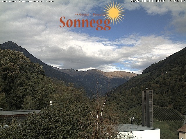 Archived image Webcam Saltaus near Merano/Meran, South Tyrol
