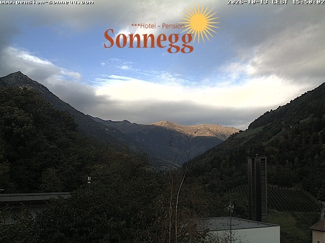 Archived image Webcam Saltaus near Merano/Meran, South Tyrol