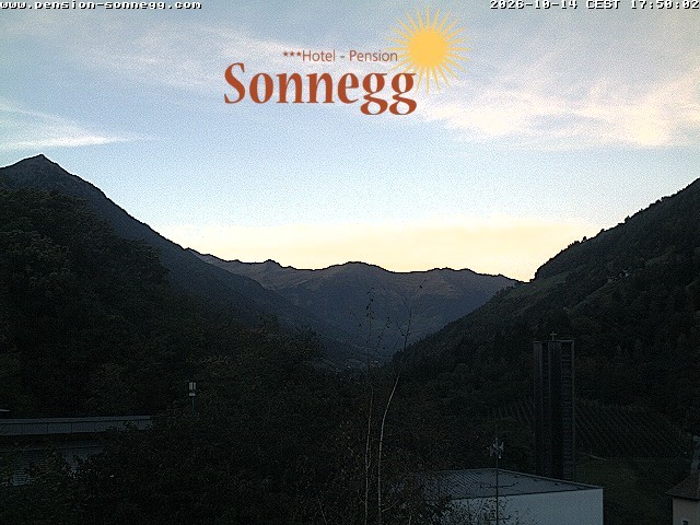 Archiv Foto Webcam Saltaus bei Meran: Hotel Sonnegg