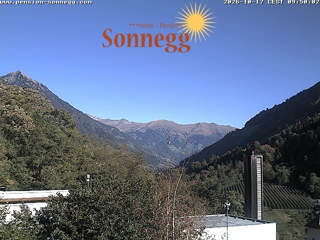 Archived image Webcam Saltaus near Merano/Meran, South Tyrol