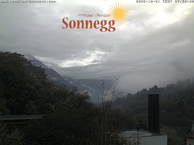 Archiv Foto Webcam Saltaus bei Meran: Hotel Sonnegg