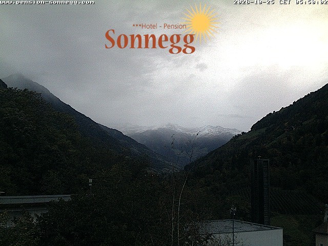 Archiv Foto Webcam Saltaus bei Meran: Hotel Sonnegg