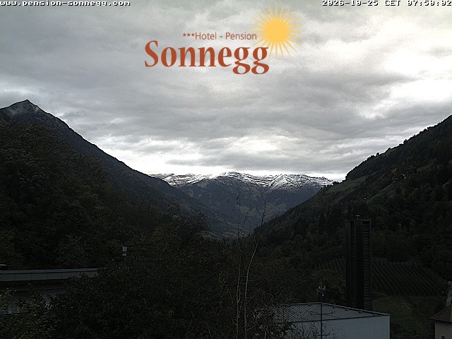 Archiv Foto Webcam Saltaus bei Meran: Hotel Sonnegg