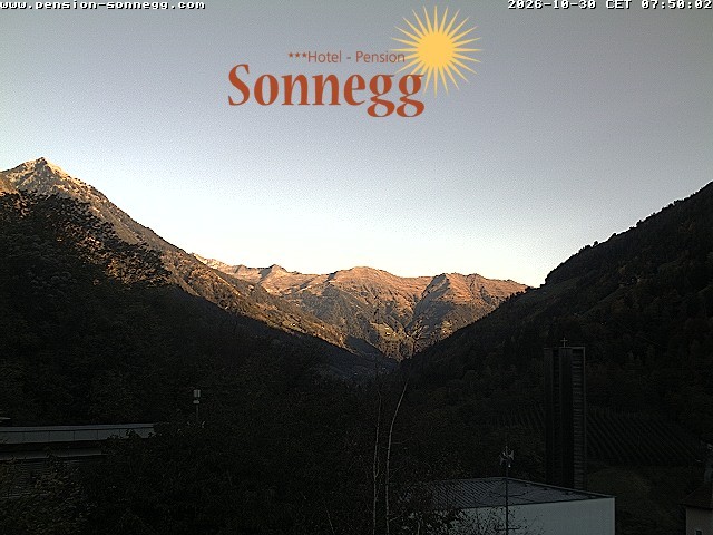Archiv Foto Webcam Saltaus bei Meran: Hotel Sonnegg