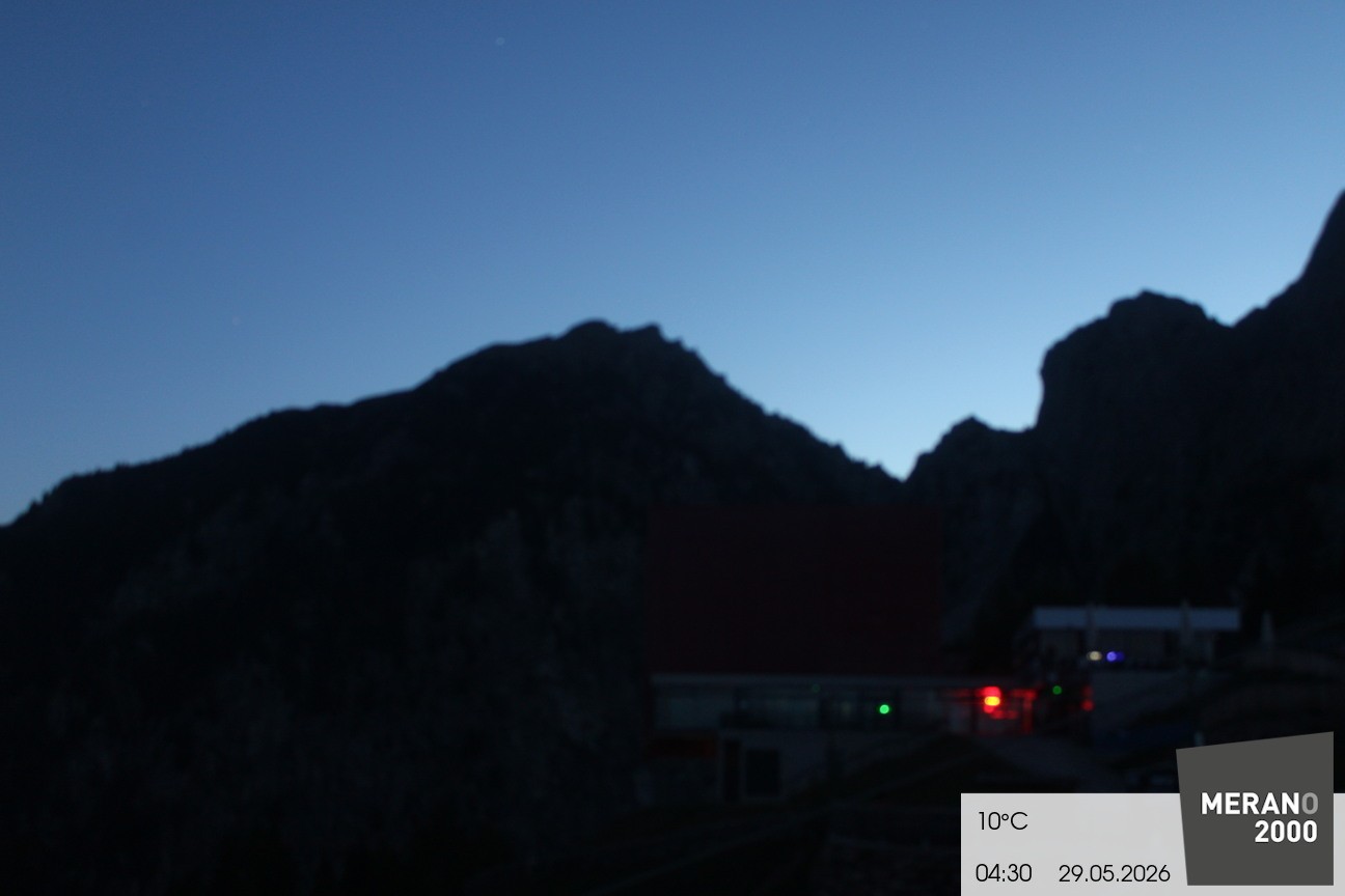Archiv Foto Webcam Bergstation Falzleben, Meran