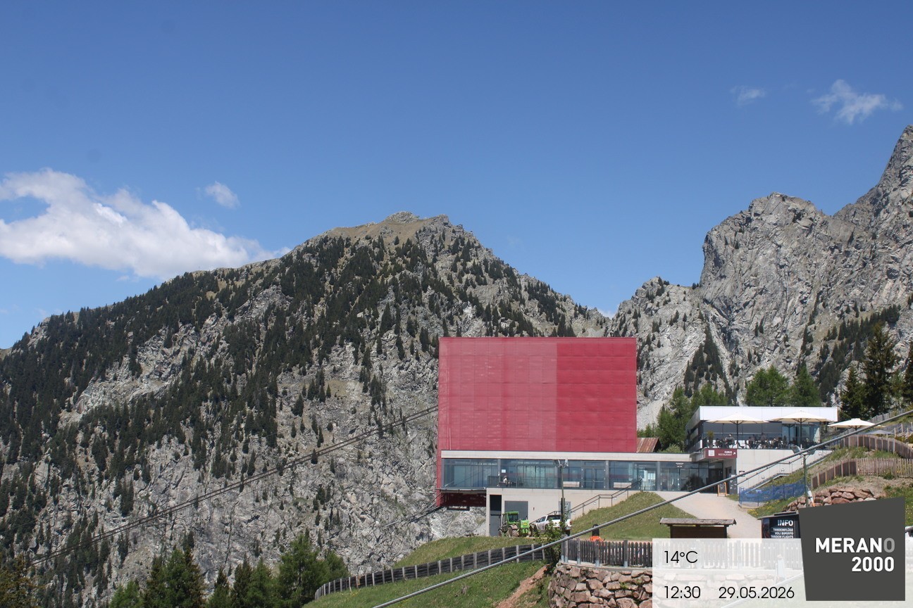 Archiv Foto Webcam Bergstation Falzleben, Meran