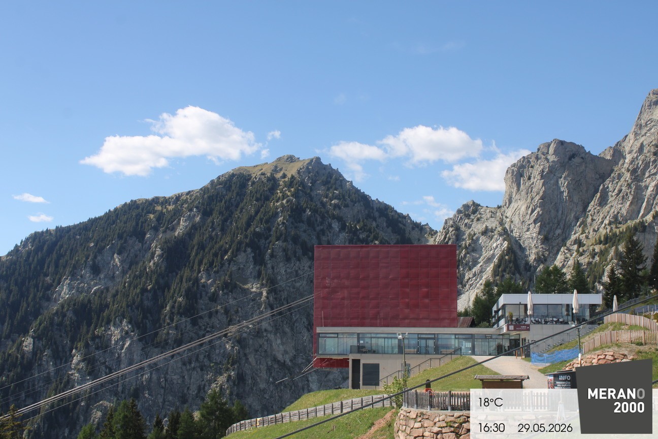 Archiv Foto Webcam Bergstation Falzleben, Meran