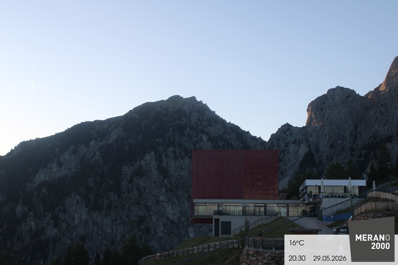 Archived image Webcam mountain station "Falzleben", Merano/Meran