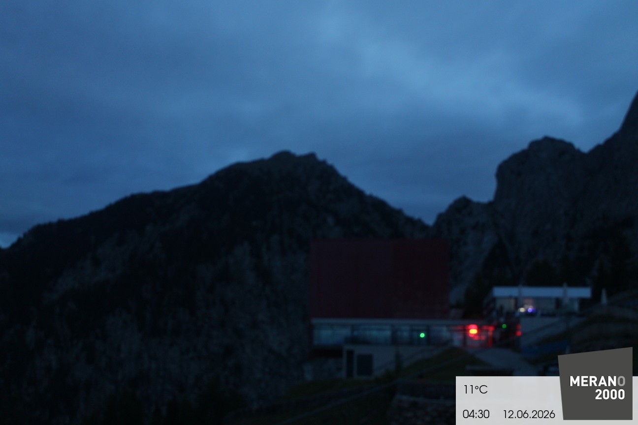 Archiv Foto Webcam Bergstation Falzleben, Meran