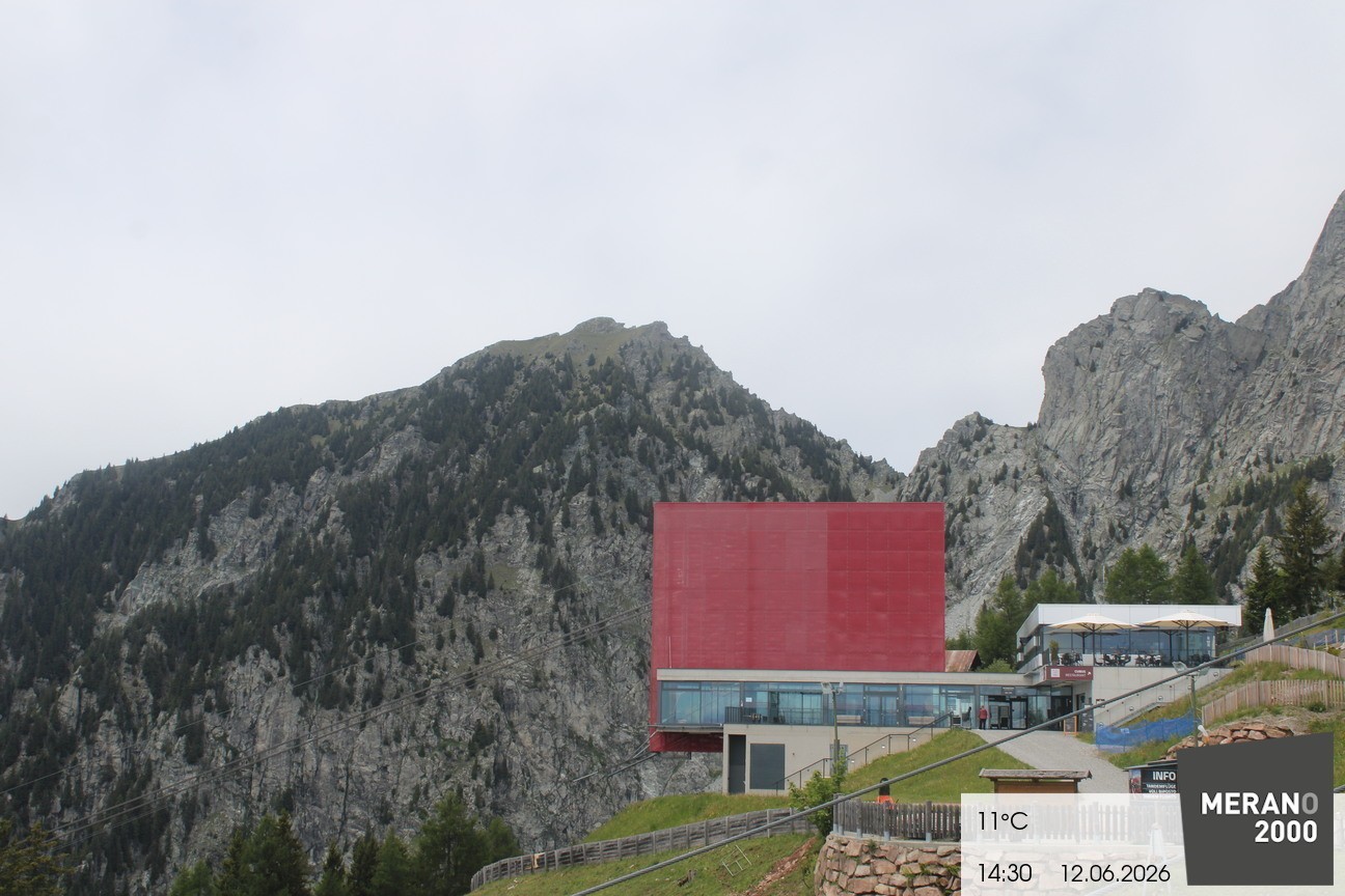 Archiv Foto Webcam Bergstation Falzleben, Meran
