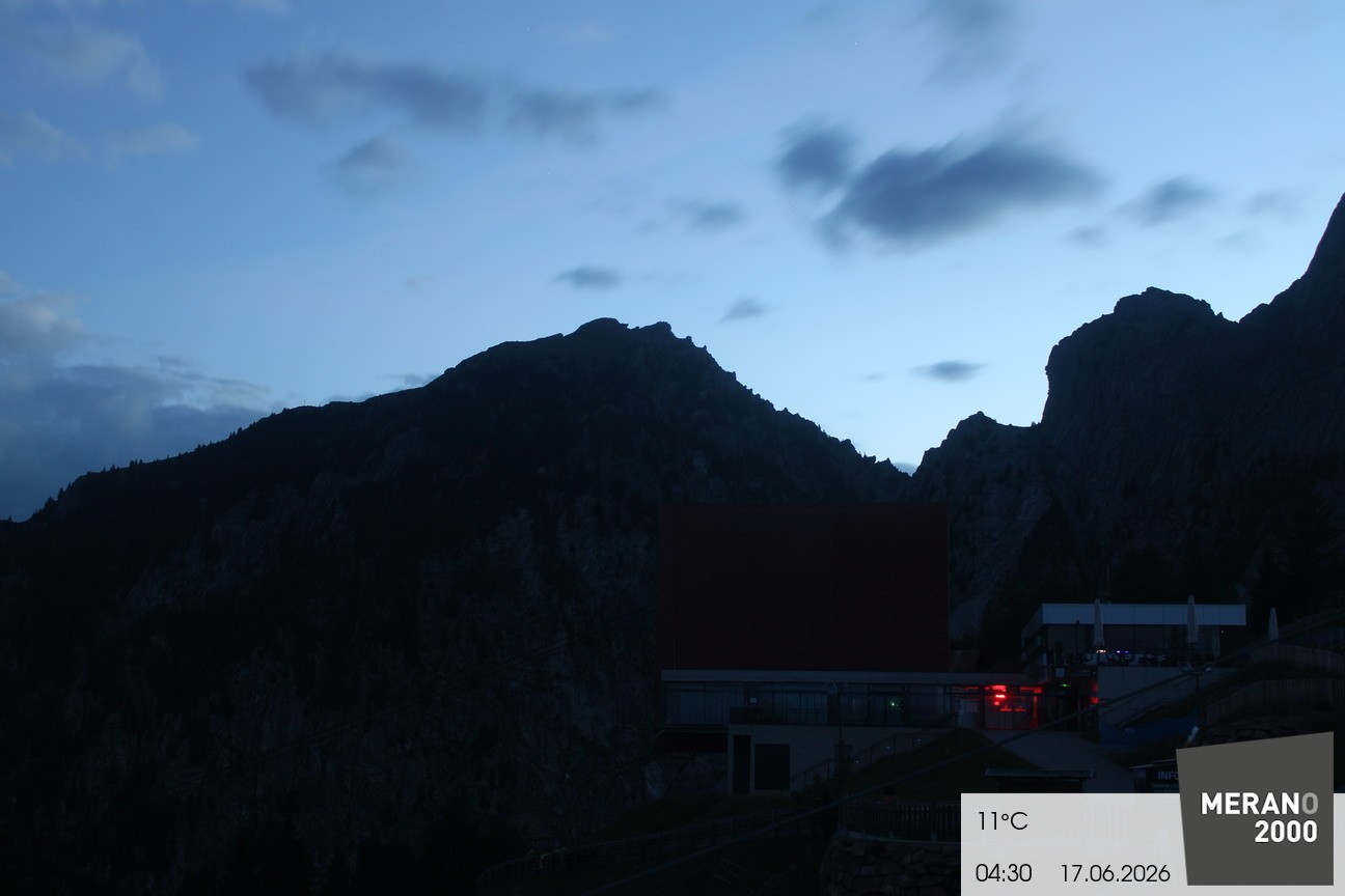 Archiv Foto Webcam Bergstation Falzleben, Meran