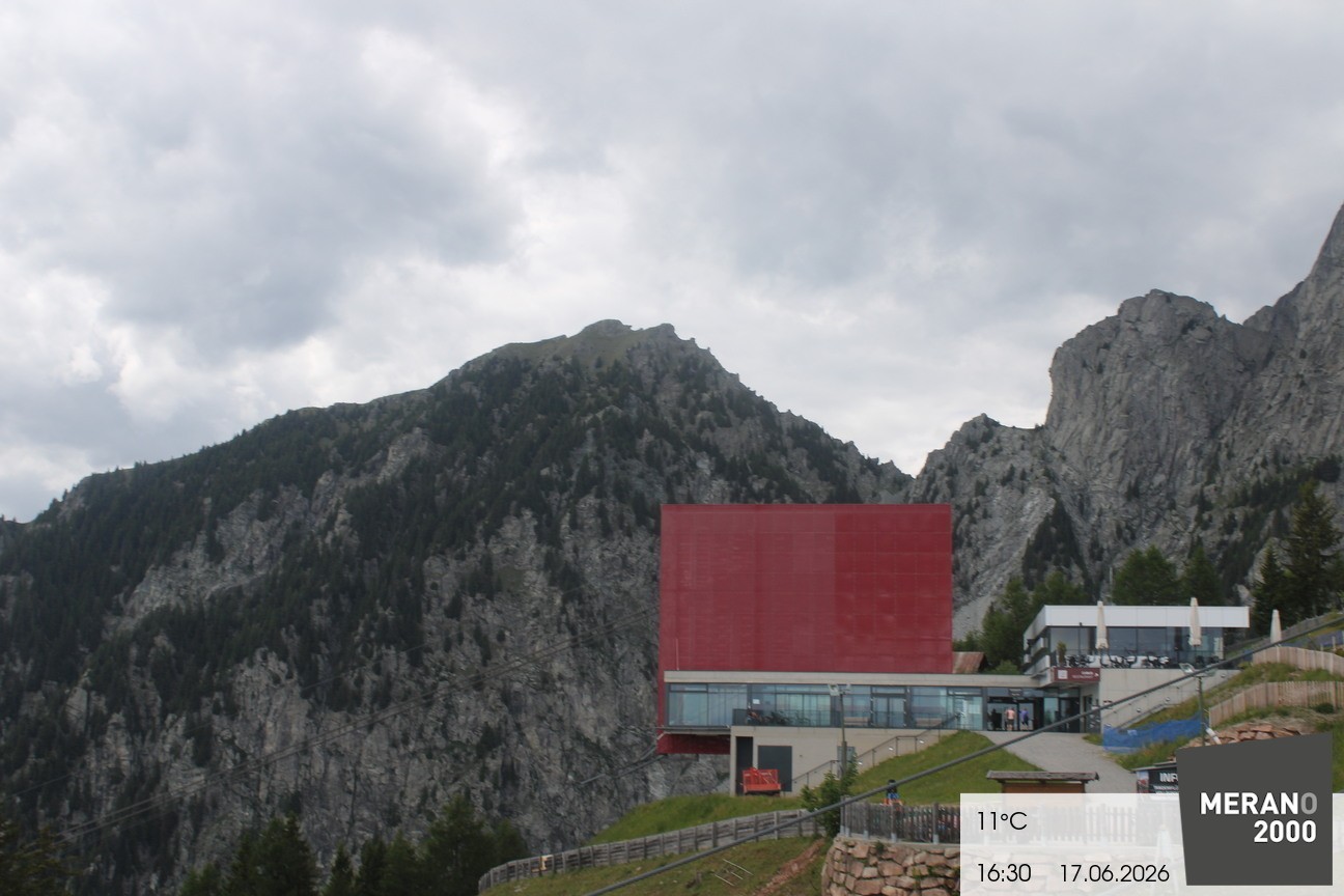 Archiv Foto Webcam Bergstation Falzleben, Meran