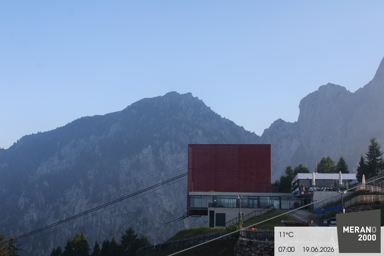 Archiv Foto Webcam Bergstation Falzleben, Meran