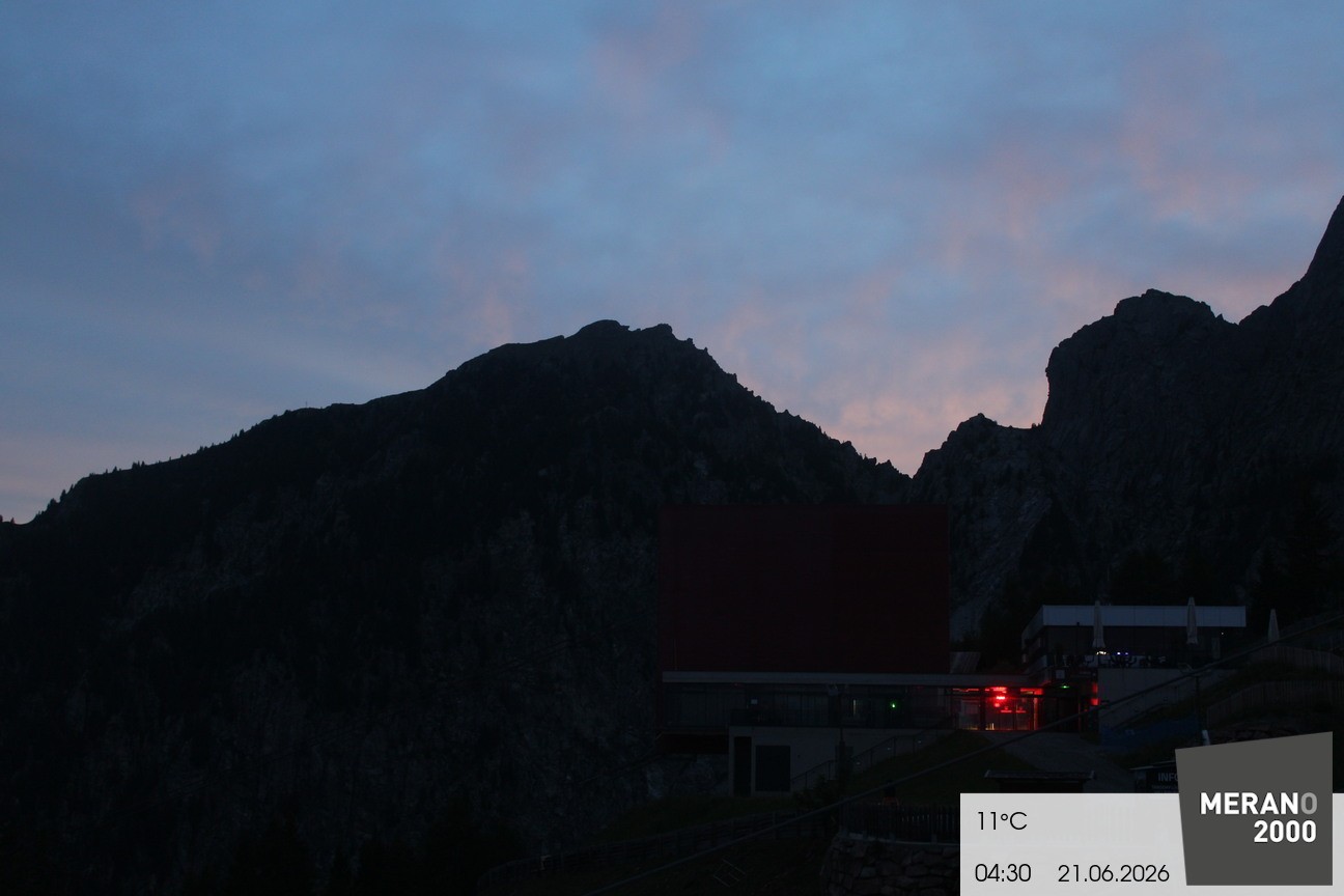 Archived image Webcam mountain station "Falzleben", Merano/Meran