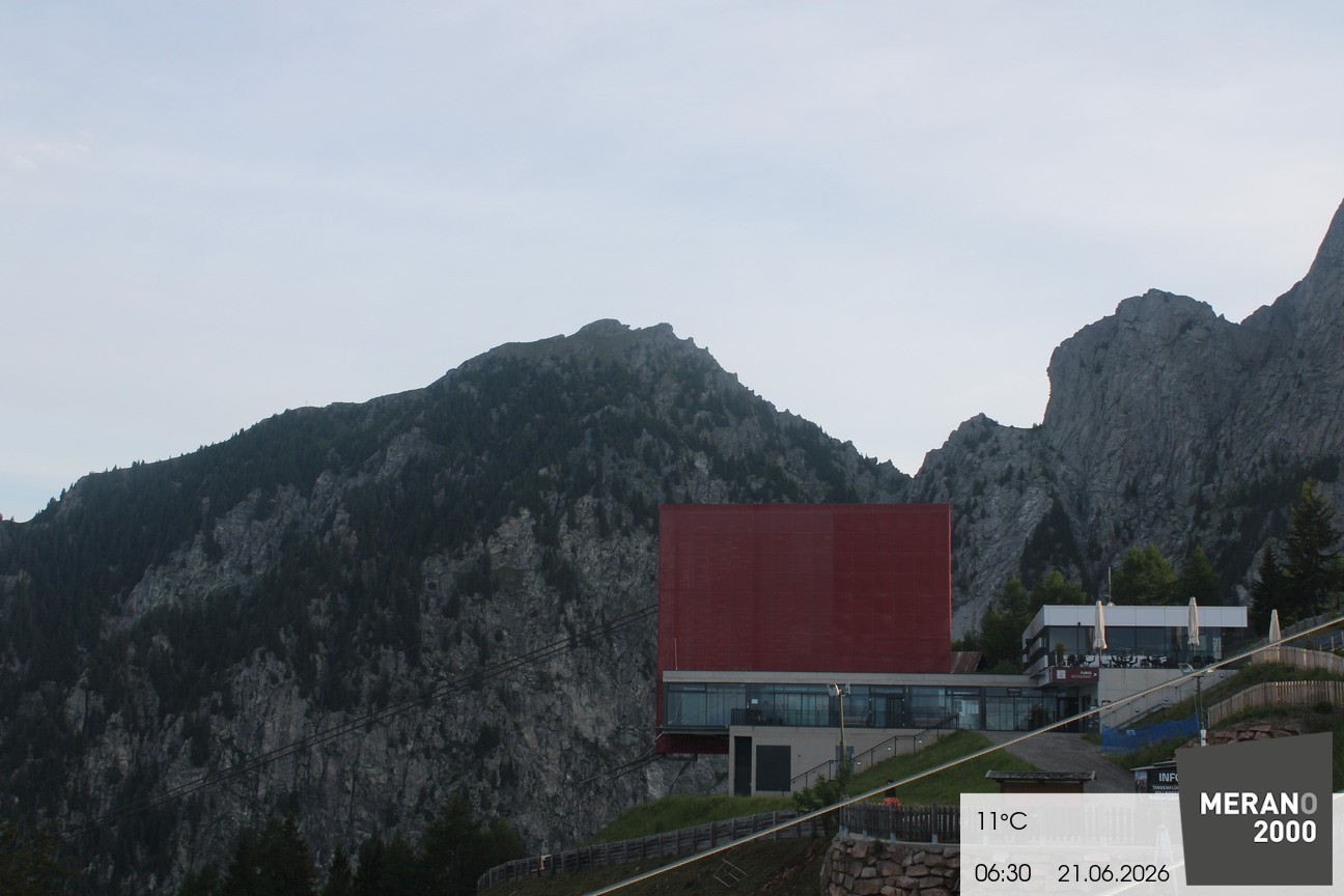 Archived image Webcam mountain station "Falzleben", Merano/Meran