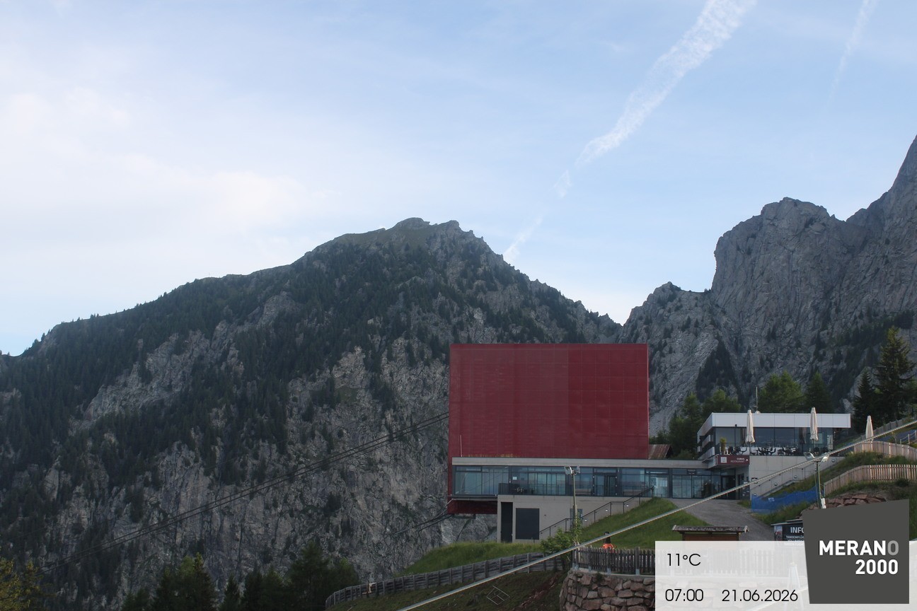 Archived image Webcam mountain station "Falzleben", Merano/Meran