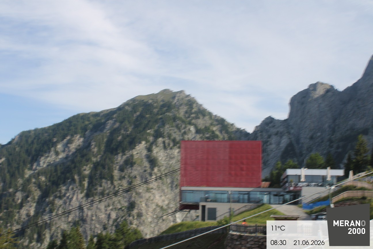 Archived image Webcam mountain station "Falzleben", Merano/Meran