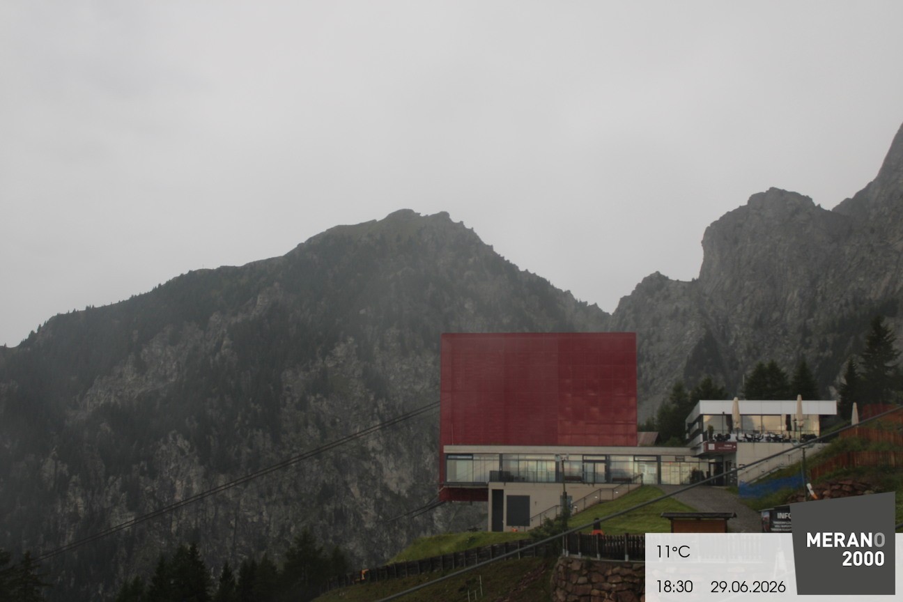 Archiv Foto Webcam Bergstation Falzleben, Meran