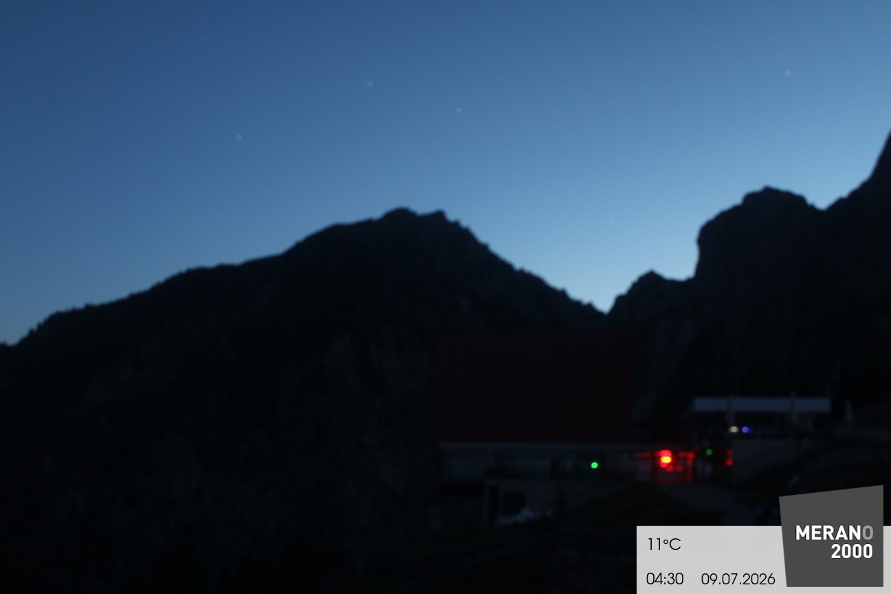 Archiv Foto Webcam Bergstation Falzleben, Meran