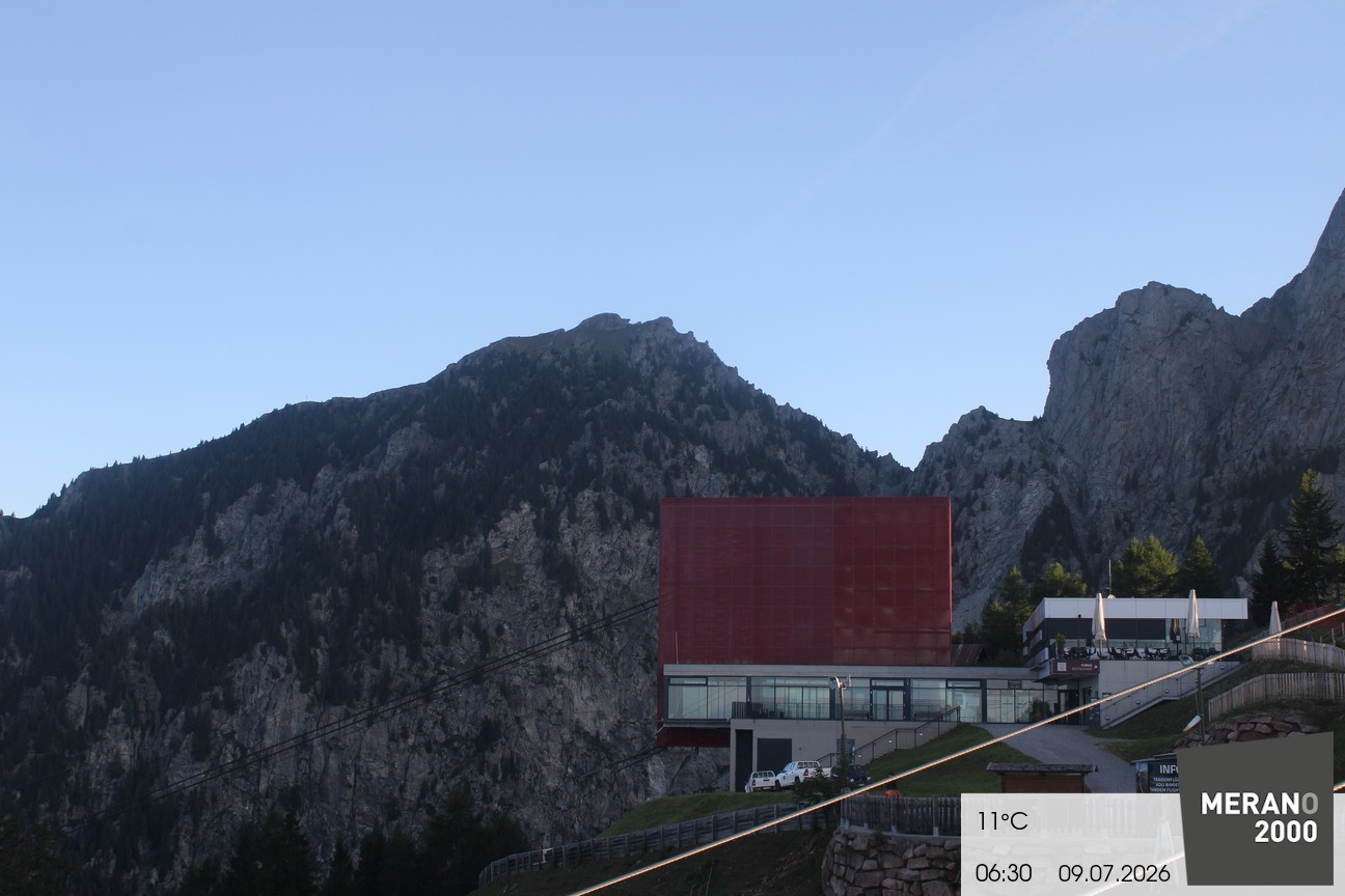 Archiv Foto Webcam Bergstation Falzleben, Meran