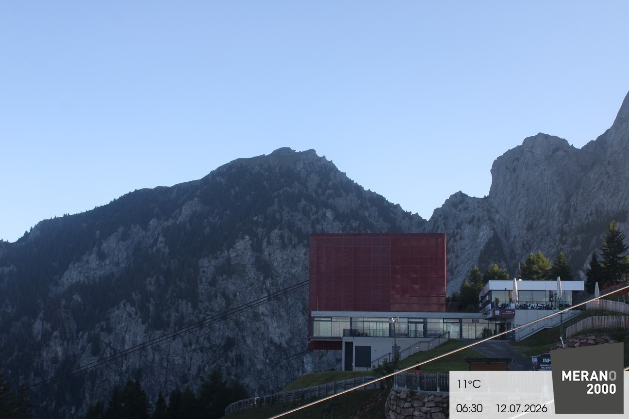 Archived image Webcam mountain station "Falzleben", Merano/Meran