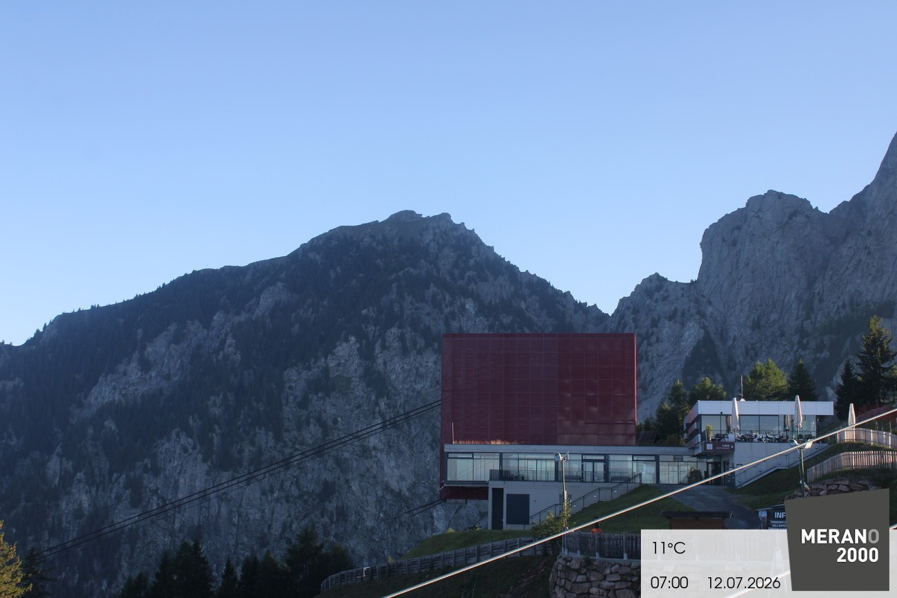 Archived image Webcam mountain station "Falzleben", Merano/Meran