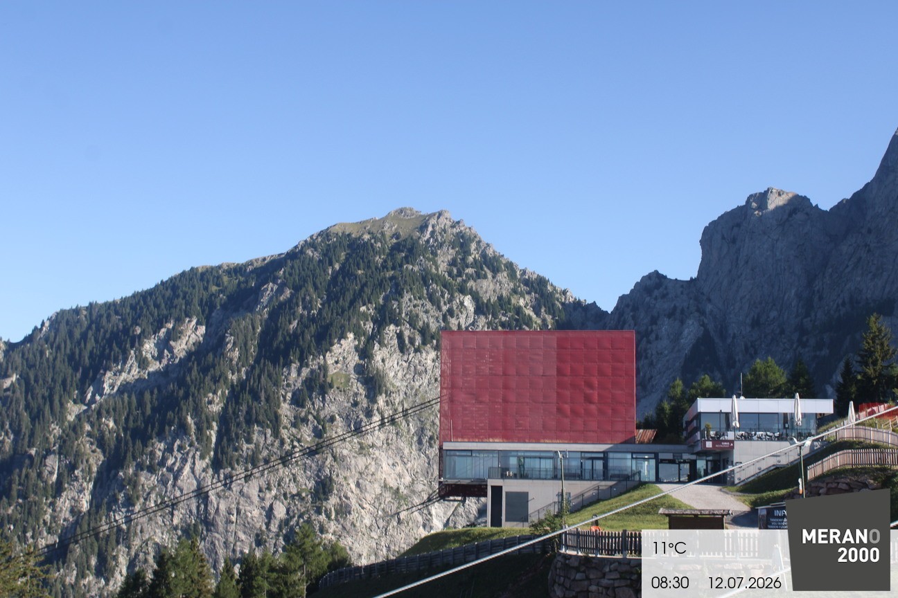 Archived image Webcam mountain station "Falzleben", Merano/Meran
