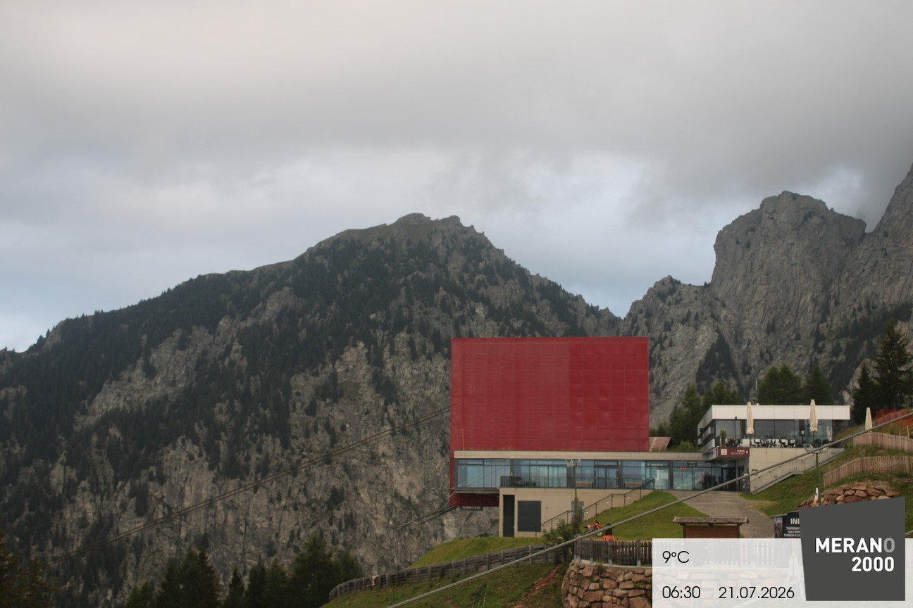 Archived image Webcam mountain station "Falzleben", Merano/Meran