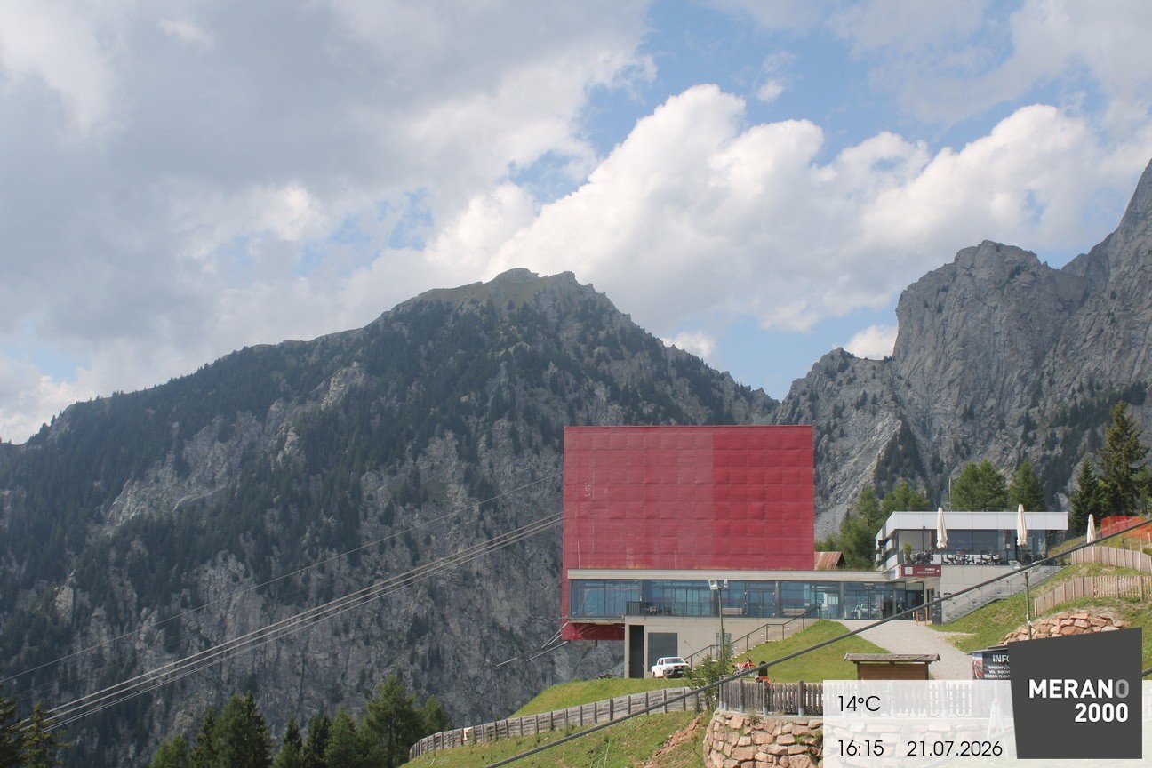 Archiv Foto Webcam Bergstation Falzleben, Meran