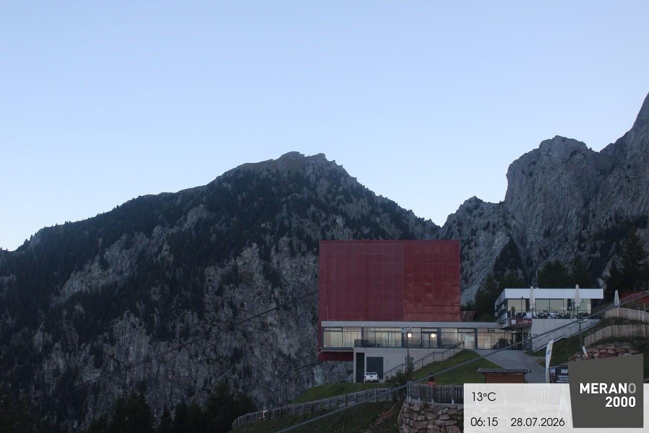 Archived image Webcam mountain station "Falzleben", Merano/Meran