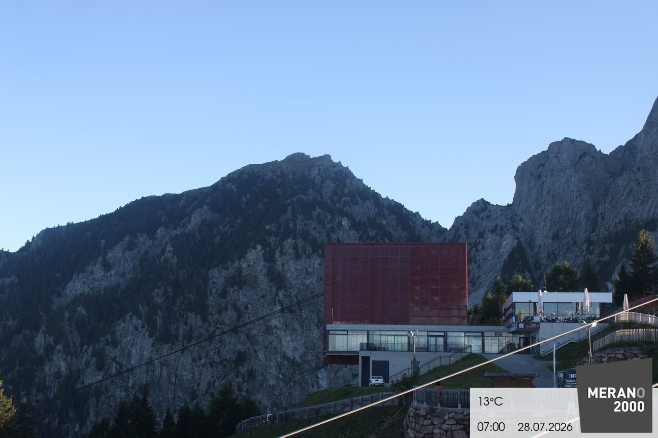 Archived image Webcam mountain station "Falzleben", Merano/Meran