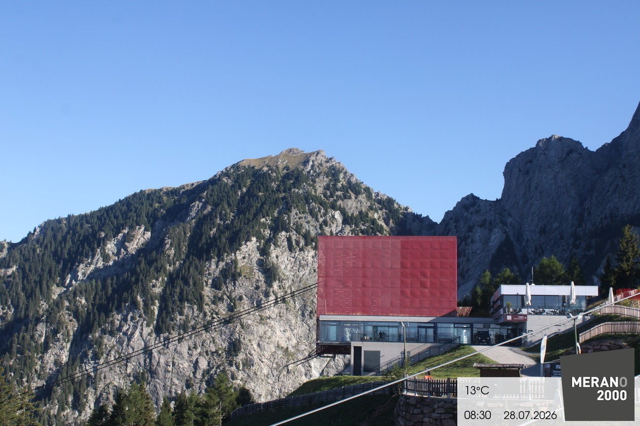 Archived image Webcam mountain station "Falzleben", Merano/Meran