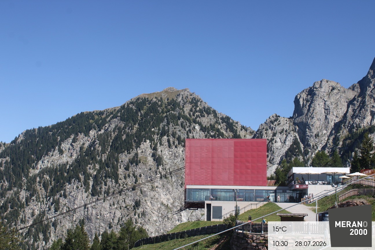 Archived image Webcam mountain station "Falzleben", Merano/Meran