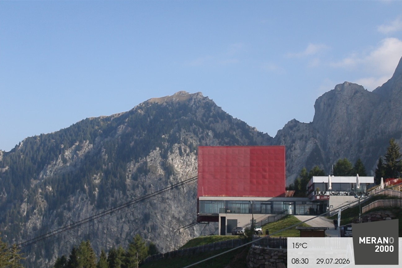 Archiv Foto Webcam Bergstation Falzleben, Meran
