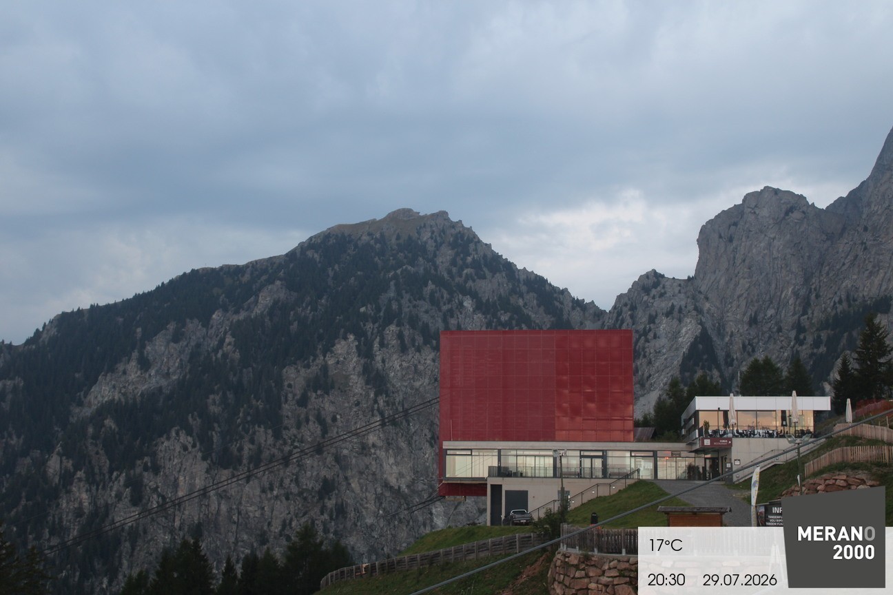 Archiv Foto Webcam Bergstation Falzleben, Meran