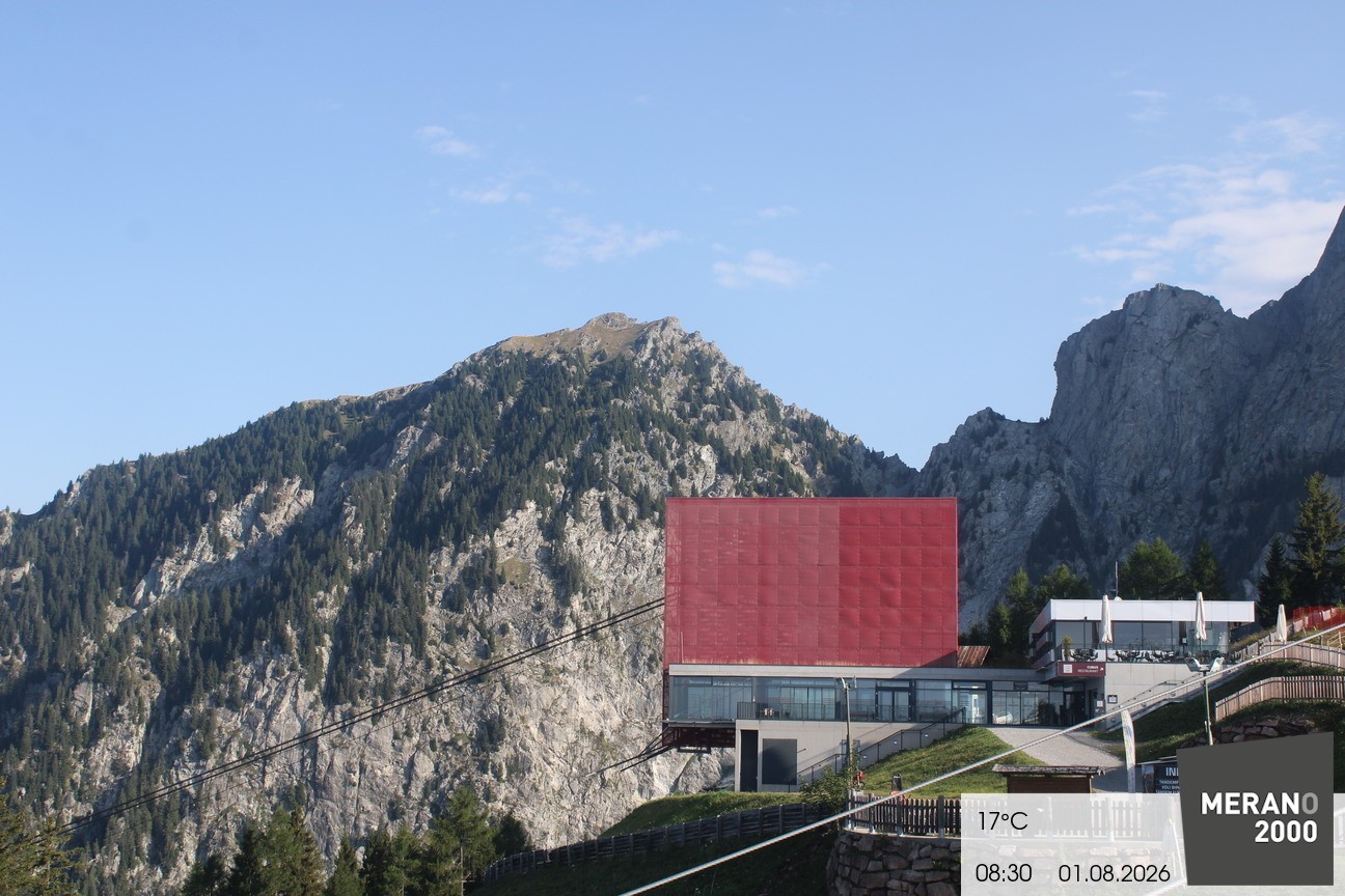 Archiv Foto Webcam Bergstation Falzleben, Meran