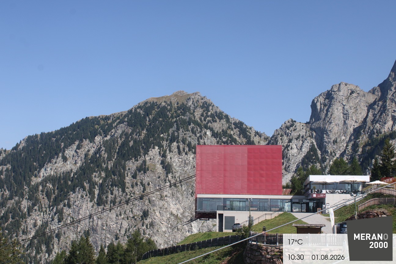 Archiv Foto Webcam Bergstation Falzleben, Meran