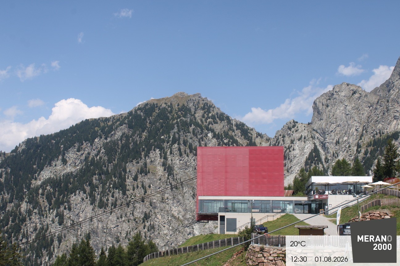 Archiv Foto Webcam Bergstation Falzleben, Meran