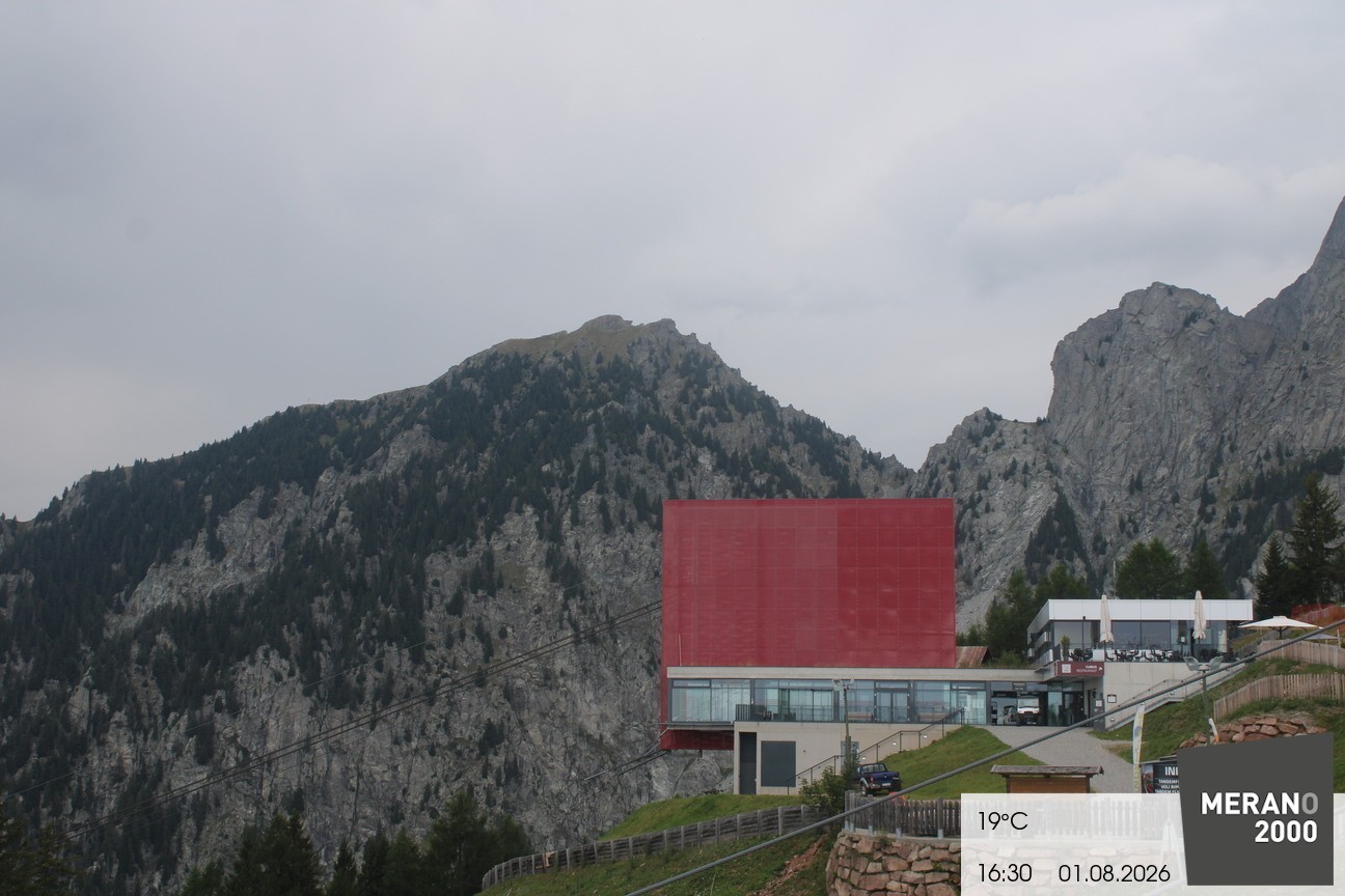 Archiv Foto Webcam Bergstation Falzleben, Meran