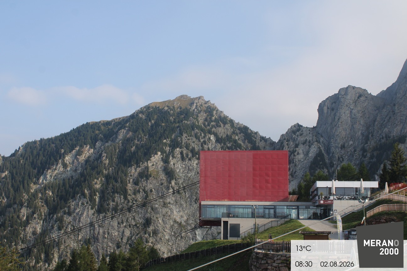 Archiv Foto Webcam Bergstation Falzleben, Meran