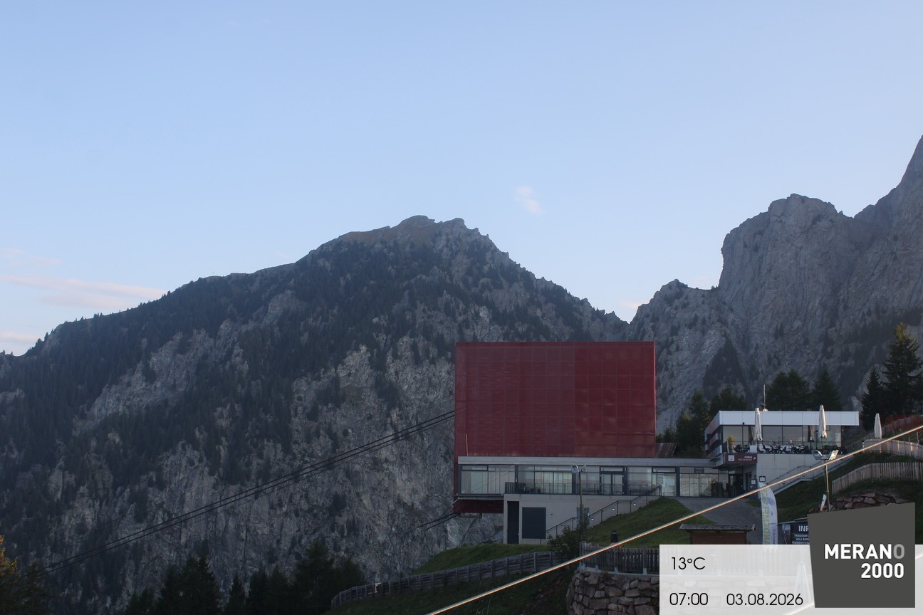 Archiv Foto Webcam Bergstation Falzleben, Meran