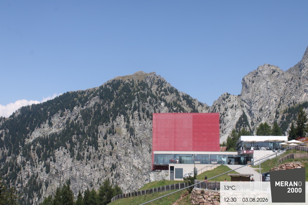 Archiv Foto Webcam Bergstation Falzleben, Meran
